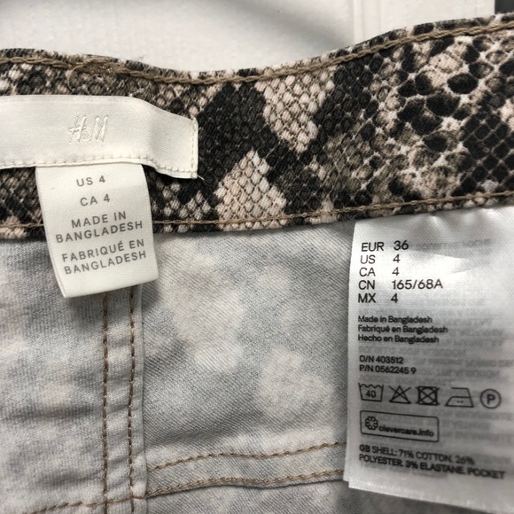 H&M Snake Print Pants - Picture 3 of 4